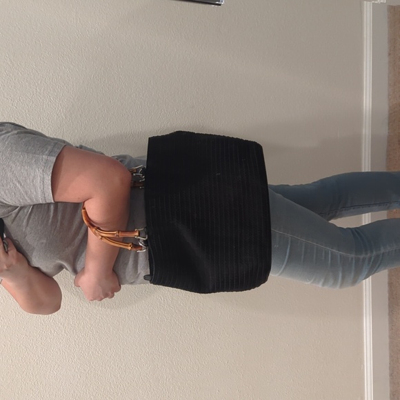 Gucci Diana Bamboo Black Satchel with Accessories - Picture 16 of 16